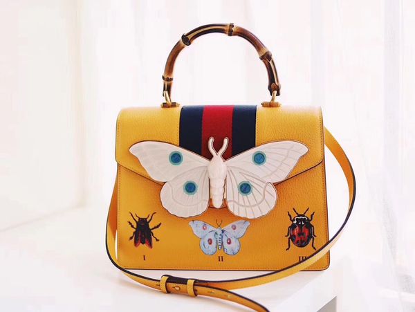 

designer-women messenger bag women handbag double snake head shoulder bag cross body bag tote bags with bamboo handle