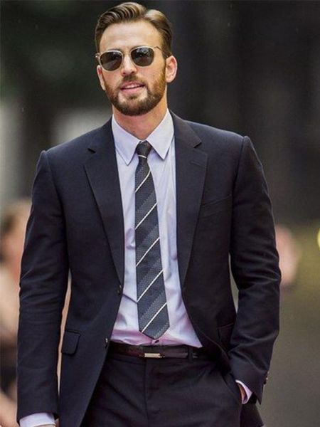 

anniebritney 2 piece black slim fit men formal suit custom skinny groom wedding tuxedo slim fit prom wedding men suit with pants, White;black