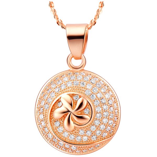 

nice summer style flower fashion nacklace rose/white gold plated bijouterie necklaces for women, Silver