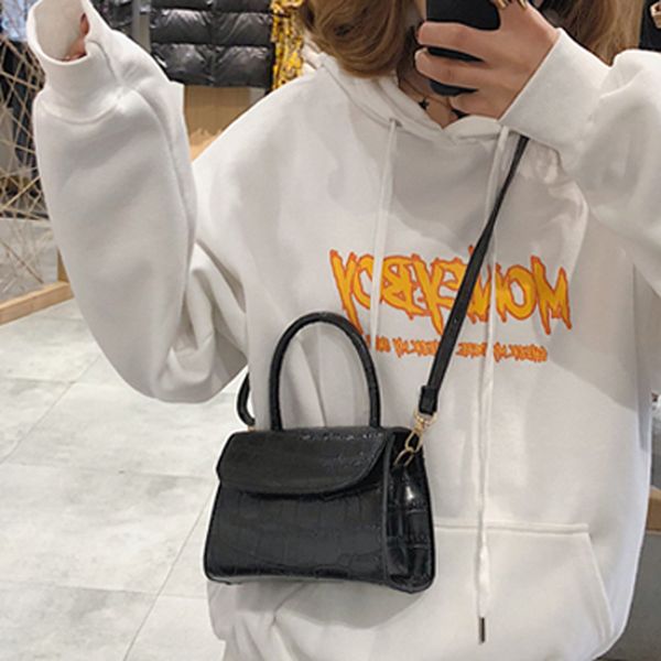 

2019 fashion women simple solid color handbags leather crossbody bag shoulder bags messenger hasp phone bag sac main femme#n9