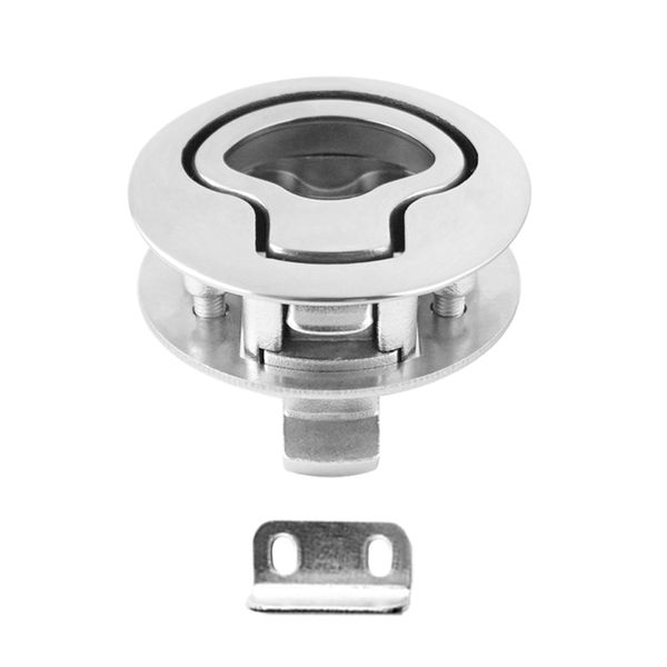 

flush pull slam latch for boat deck hatch- locking style