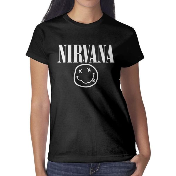camiseta nirvana mujer