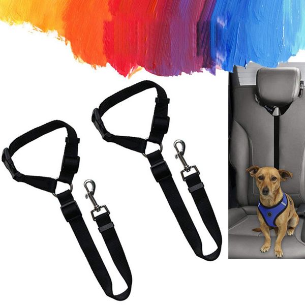 

tpfocus 4 colors pet dog dual purpose vehicle-mounted safety belt pet leash rope for outdoor durable traction rope nylon