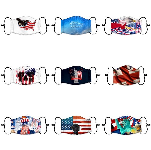 

luxury designer cotton face mask protective mask ultraviolet-proof dustproof riding cycling sports print mouth masks women outdoor #738