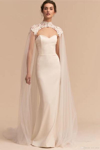 Vintage Country Style Boho Lace Mermaid Wedding Dresses Bridal