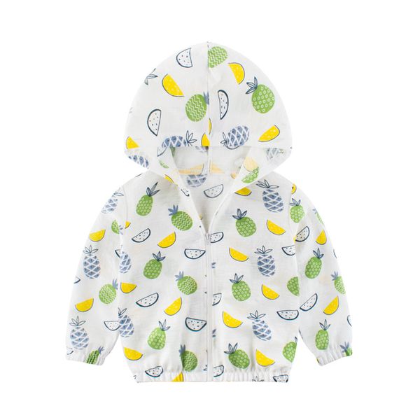 

toddler kids baby boy sweatshirts long sleeve printed fruit hoodies autumn 1-8t boys hooded, Black