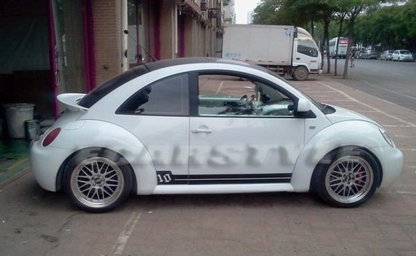 

for beetle 98-10 spoiler rear trunk spoiler fiber glass unpainted