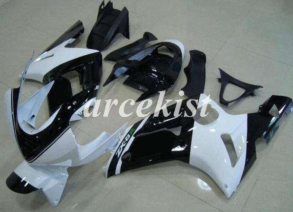 

мотоцикл нового abs инъекция полных обтекатели комплекты fit для kawasaki ninja zx-6r 2003 2004 03 04 636 zx6r кузовостроение набор пользова