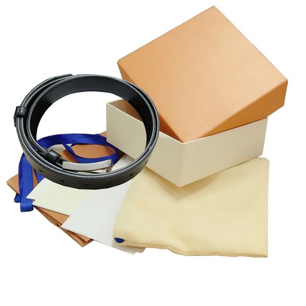 

belts mens belt fashion men genuine leather black belts women big gold buckle smooth womens classic casual ceinture with orange box 77 551, Black;brown