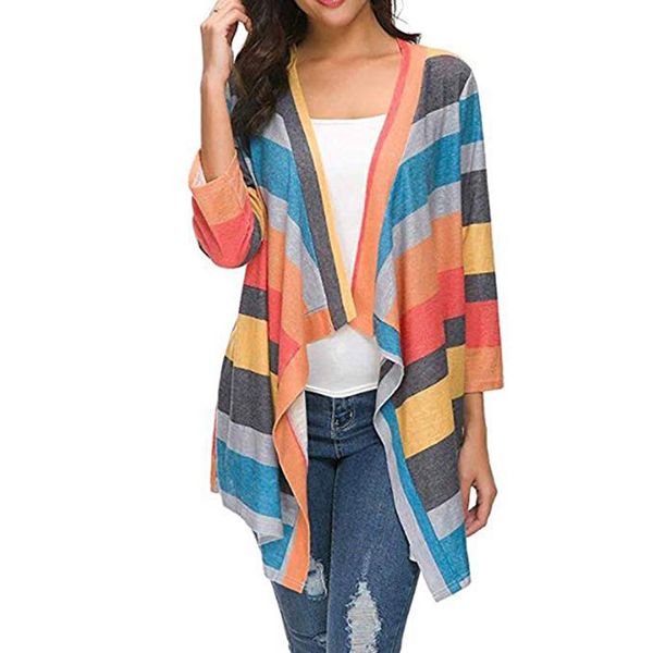 

cardigan sweater women fall 2019 casual kawaii soft lightweight sweater loose long sleeve open front oversized dress, White