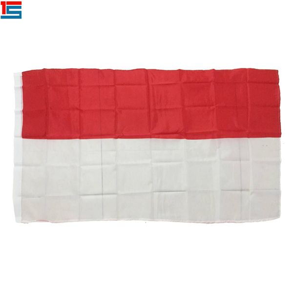 

digital printing indonesia flag 90 x 150 cm polyester national country flag banner with two grommets