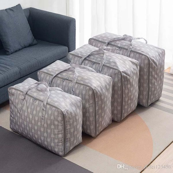 

factory direct ox cloth material quilt storage bag moving packaging storage bag clothing storage bag