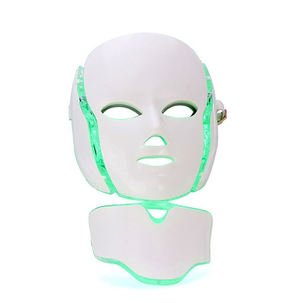 

new product led light therapy skin rejuvenation led neck mask with 7 colors for home use
