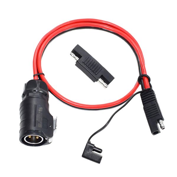 

sae adpater cable to lp-20 2 pin charger adapter for rv car