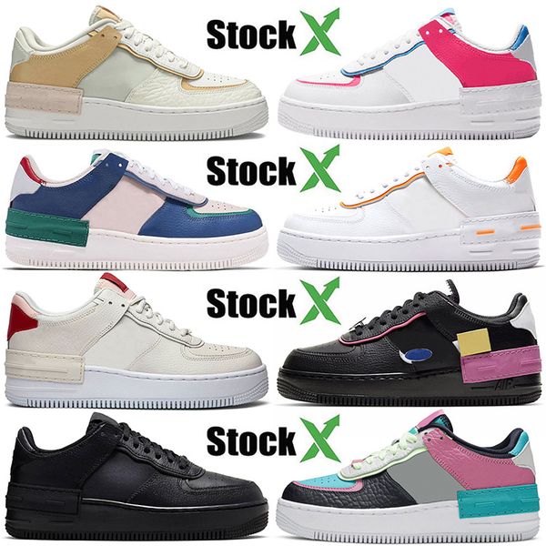 

brand 2020 new dunk mens womens running shoes n354 white yellow phantom removable patches spruce aura sneakers, White;red