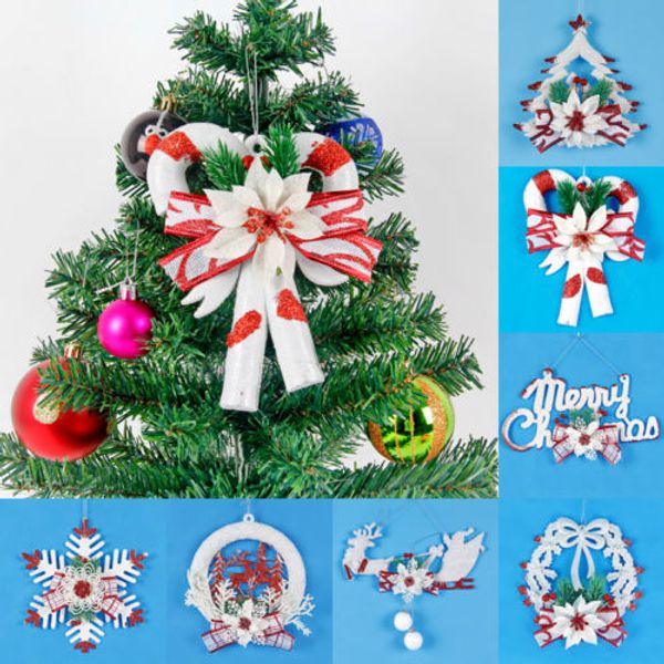 

home christmas tree ornament deer chital hanging xmas baubles party decoration