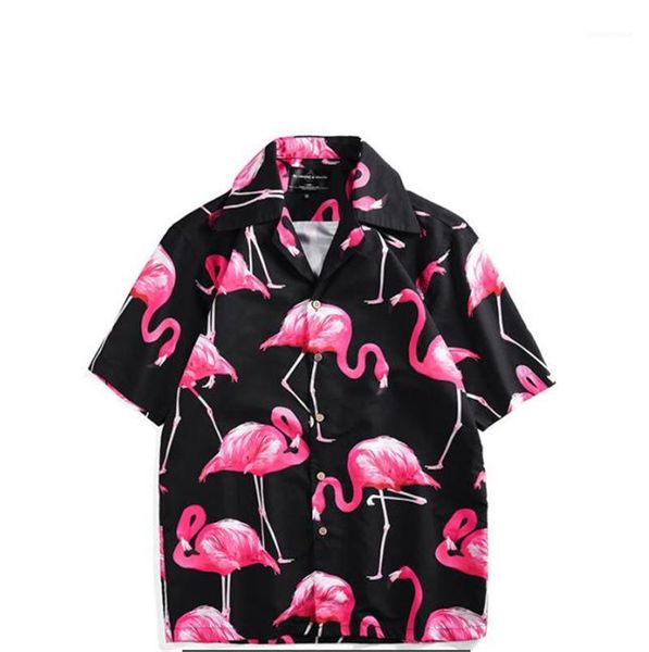 

вниз воротник с коротким рукавом мужские топы пляж повседневная мужская одежда печатные мужские дизайнерские рубашки кардиган поворот, White;black