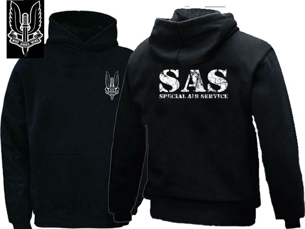 

uk army britain british army special forces sas men black hoodie