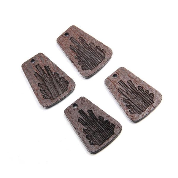 

30 шт. новый основной цвет деревянные бусины подвески изготовление для очарования темперамент ювелирные изделия ожерелье аксессуары для женщ, Bronze;silver