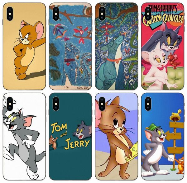 

[tongtrade] tom cat and jerry mouse case for apple iphone 11 pro max x xs 8p 7p 6p samsung note 5 8 9 honor 7 htc one m9 case