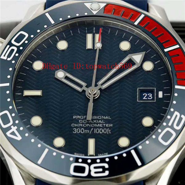 

classic wristwatch diving watches mens watch swiss 2507 automatic mechanical sapphire crystal 316l steel super luminous water resistant, Slivery;brown