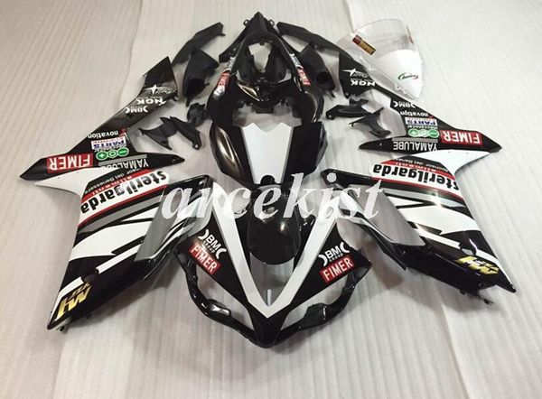 

new abs injection mold fairing kits for yamaha yzf-r1 2007 2008 07 08 r1 black white