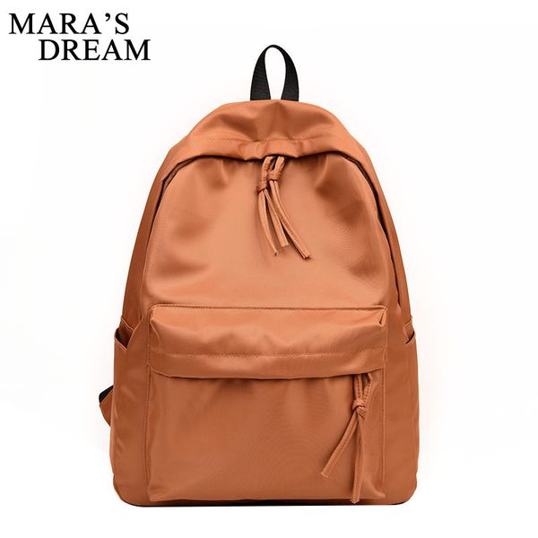 

mara's dream travel bag fashion trend solid color oxford men and women backpacks bag casual simple large capacity women
