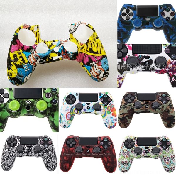 

txueo silicone cover gamepad case withjoystick cap for ps4 controller