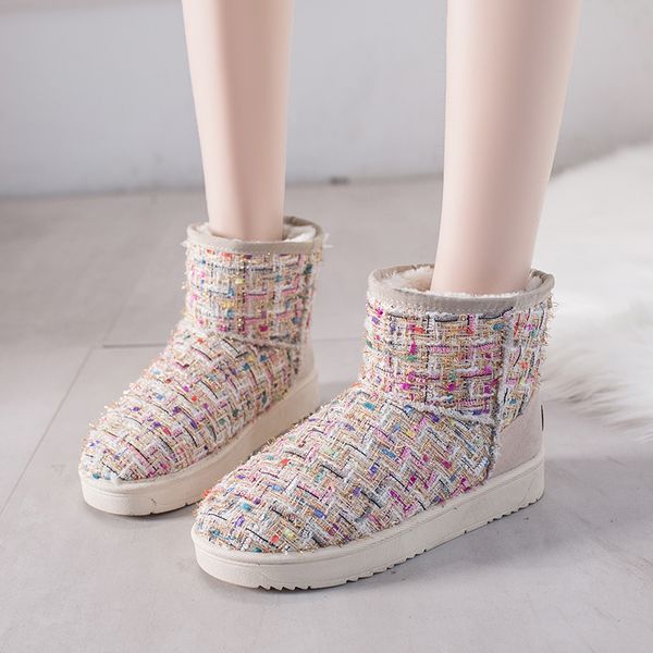 

lace up boots shoes round toe mid-calf booties women boots-women australia low heels booties luxury designer mid calf short rubb, Black