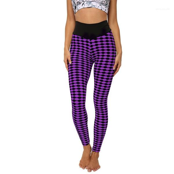 

waist active plaid designer female pants comfortable breathable casual womens clothing skinny ladies fashion leggings high, Black