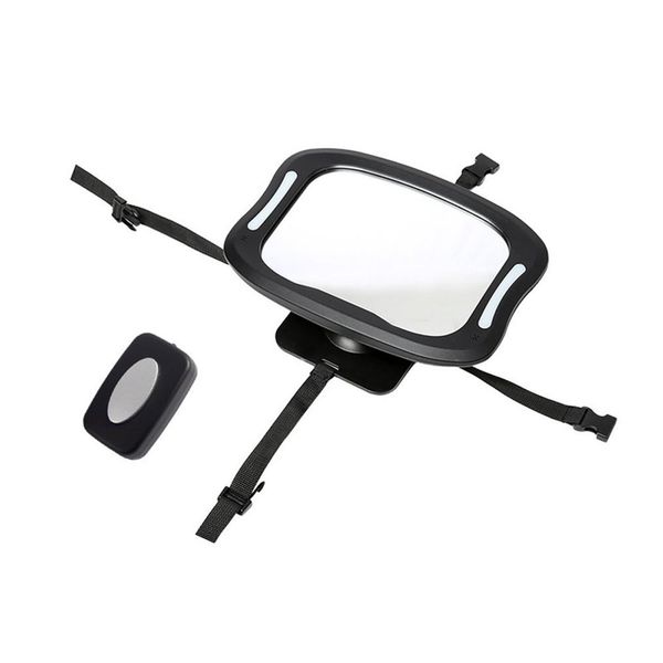 

car seat rear view mirror child-assisted remote control light viewing mirror child safety baby product