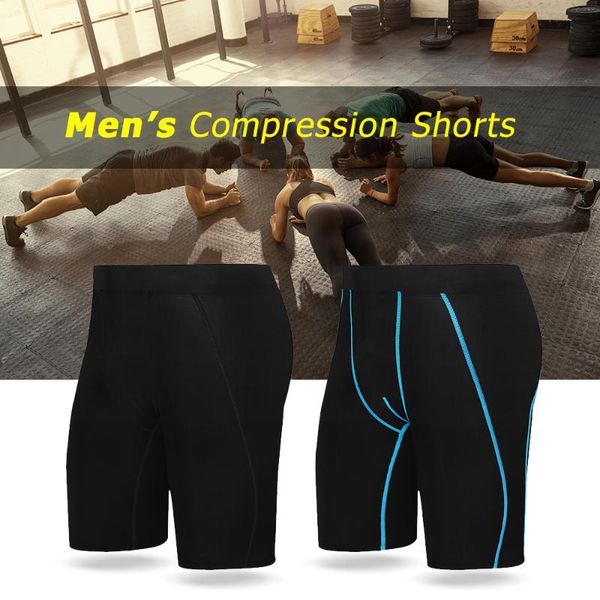 

lixada men's compression shorts underwear running shorts quick dry sport tights athletic boxer briefs, Black;blue
