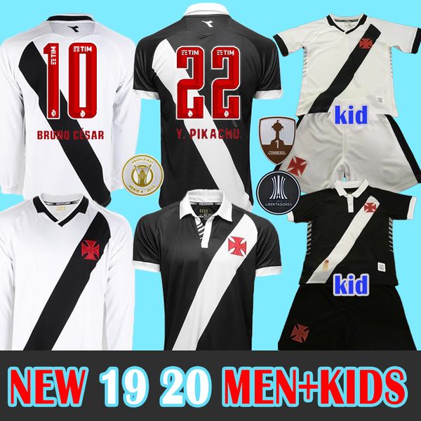 

New 2019 va co da gama home maxi y pikachu occer jer ey 19 20 va co da gama a rio paulinho 2020 va co black white football hirt