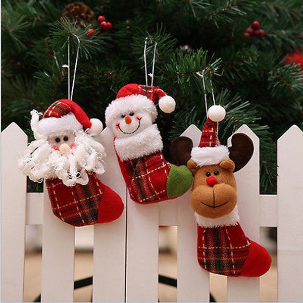 

christmas tree hanging decor snowman santa claus deer ornaments xmas party decor