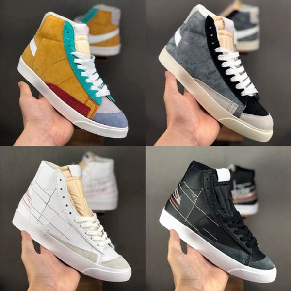 

2019 mens designer blazer mid 77 vntg suede skateboard casual running shoes high vintage 1977s women blazers sneakers des chaussures