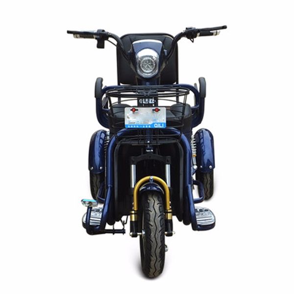 

lithium battery double brake multifunctional electric tricycle three wheels scooter