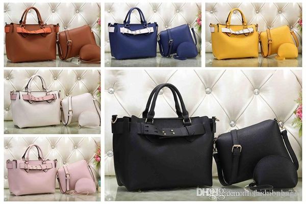 

3шт за комплект сумки дизайнер рюкзак crossbody сумка роскошные женщины сумка бренд сумки crossbody сумки на ремне, кожа сумки составной меш