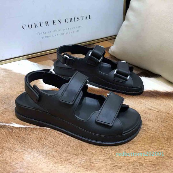 

s2020 супер горячие новые сандалии, роскошные мужчины и женщины сандалии, дизайнер мужчин сандалии, дизайнер женщин сандалии, липучки flat с, Black