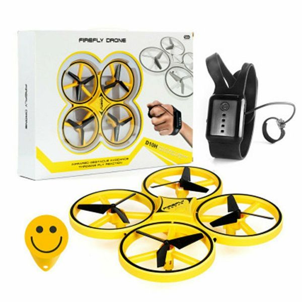

drone gravity sensor watch remote control drone ufo hands gesture drone infrared obstacle avoidance drones with light