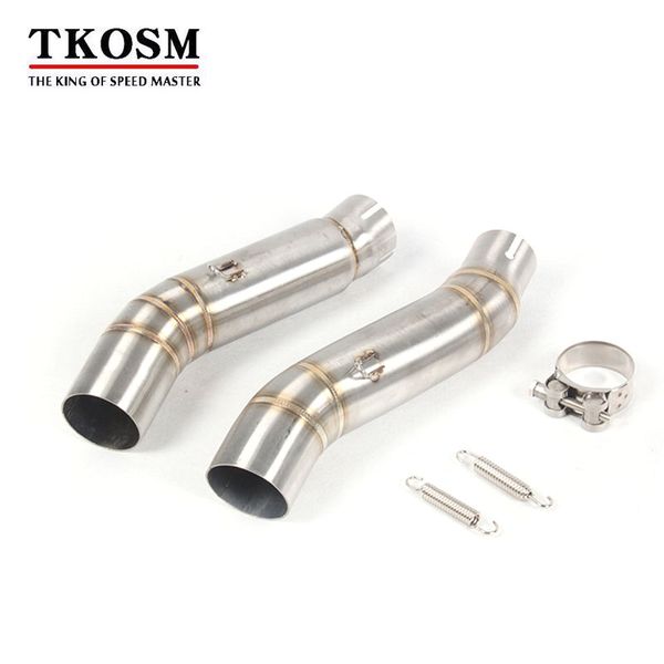 

TKOSM CBR300 CBR500R CBR500 мотоциклов выхлопных контакт среднего разъема трубы соединения д