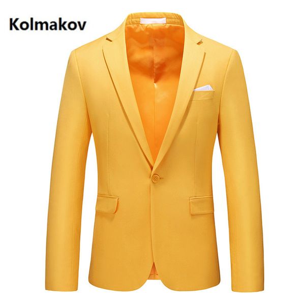 

2020 new arrival spring blazers fashion casual blazer men,men's casual jackets size m-6xl, White;black