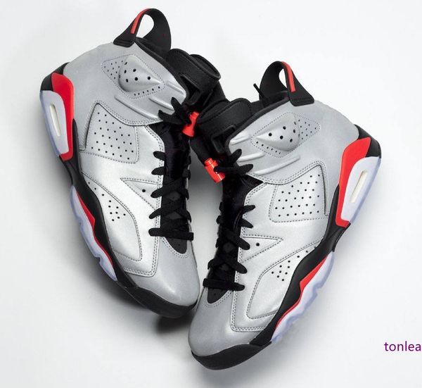 

6s 3m reflective infrared shoes factory version 6 basketball shoes mens trainers new 2019 sneakers with