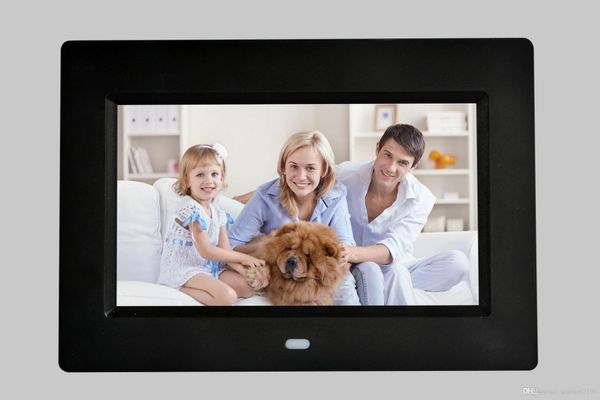 7-Zoll-Digitalfotorahmen HD elektronisches Fotoalbum ultradünner tragbarer LCD-Bildschirm Hochzeit