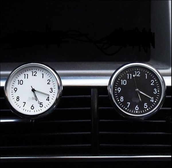 

car accessories electronic meter car clock timepiece auto interior ornament automobiles sticker watch interior in decoration