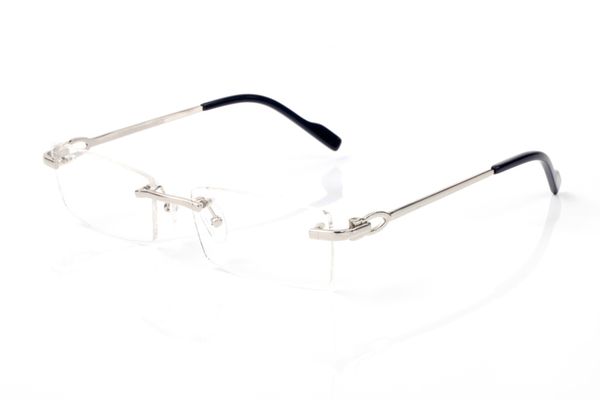 

для женщин роскошные очки из рога буйвола унисекс мужские дизайнерские солнцезащитные очки с оправой золотые очки очки рамка прозрачные линз, Black