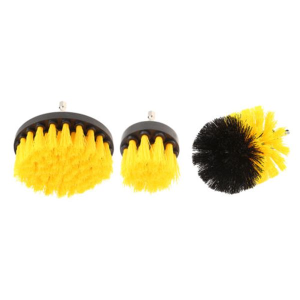 

kit drill brushes attachment sinks nylon tiles accessories set 3pcs set