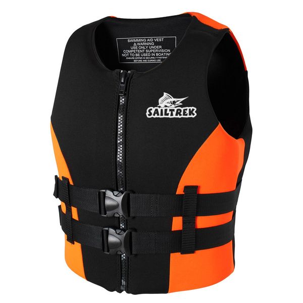 

neoprene fishing life jacket watersports kayaking boating drifting safety life vest