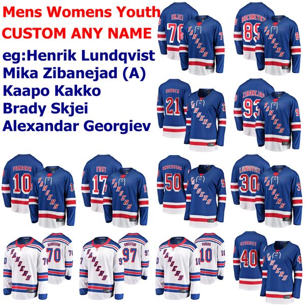 

new york rangers jerseys womens alexandar georgiev jersey artemi panarin mika zibanejad lundqvist jesper fast hockey jerseys custom stitched, Black;red