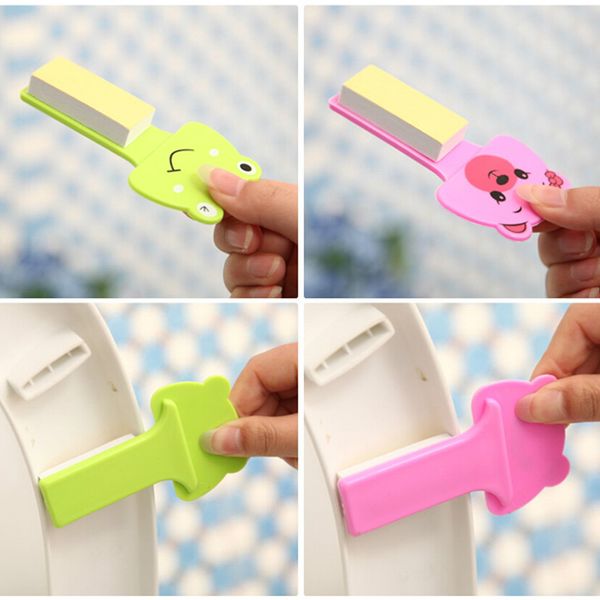 

cute cartoon portable toilet handle bathroom seat accessories