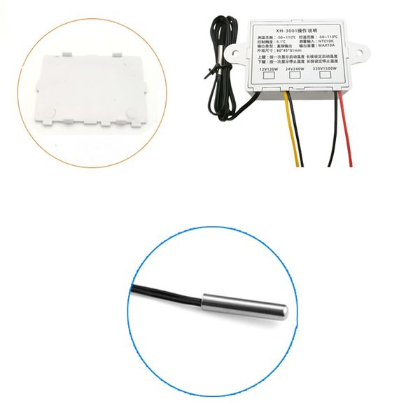 

temperature controller thermal control switch multifunction digital temperature controllers waterproof probe accessories